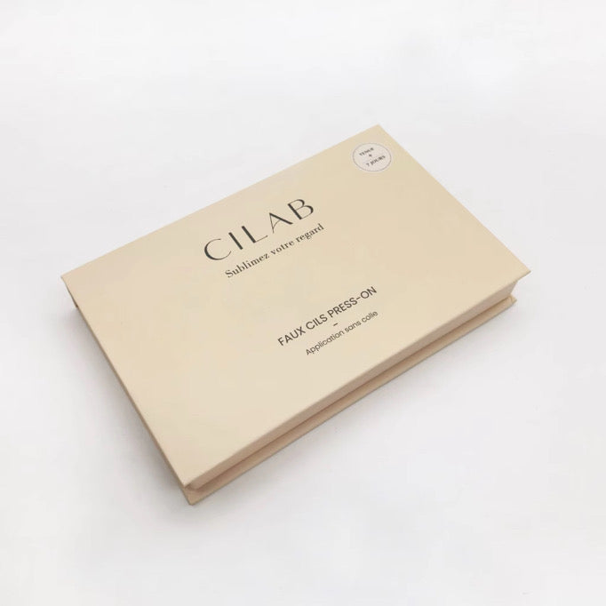 CILAB N°01 SOFT – Faux cils Press-On effet naturel sans colle